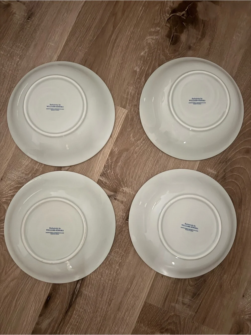 Brand New Williams Sonoma Cereal/Soup Bowls Set of 4